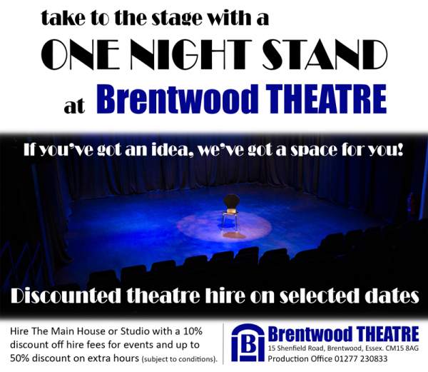 One Night Stands Brentwood Theatre