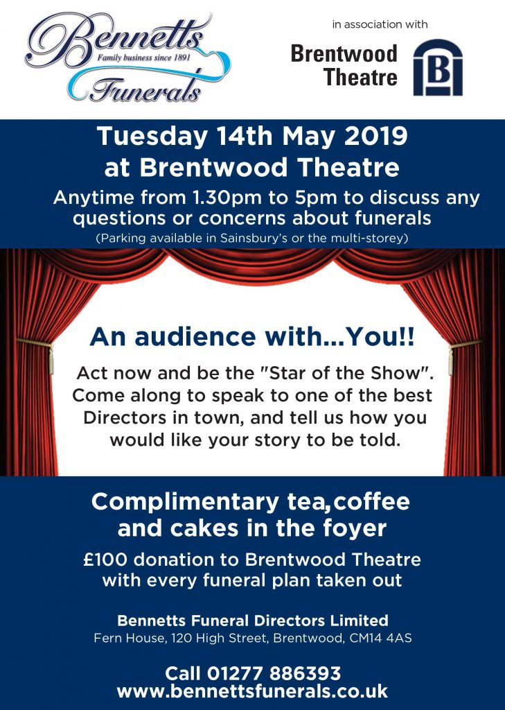 An Audience With…You!! Brentwood Theatre