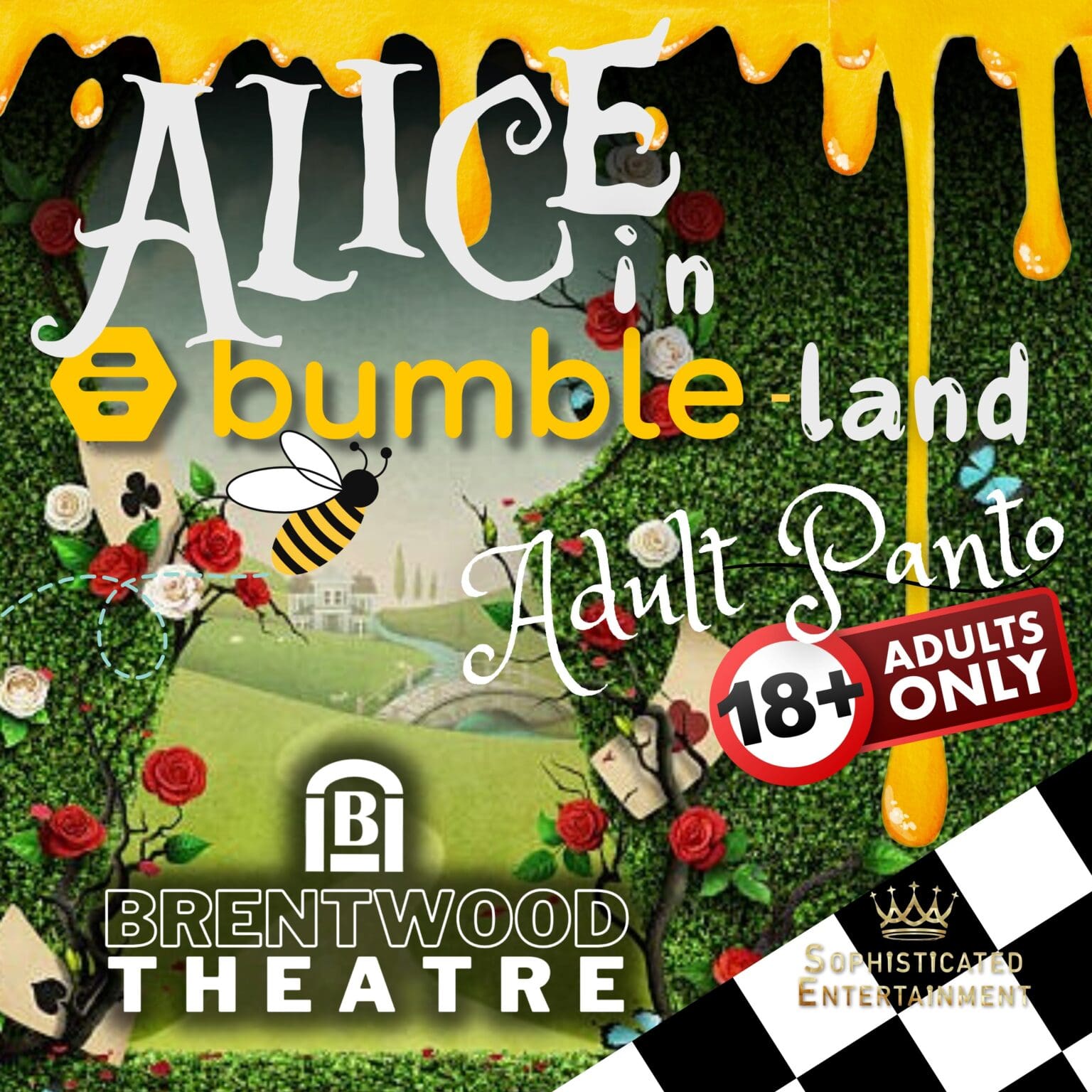 Alice in Bumbleland An Adult Panto Brentwood Theatre